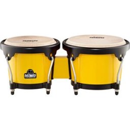 Nino 17 Y/BK Bongo ABS Casco amarillo y herrajes negros