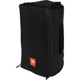 JBL EON712 Raincover Negro con logotipo de en naranja