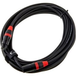 Stairville PDC3CC DMX Cable 10,0 m 3 pin Rojo