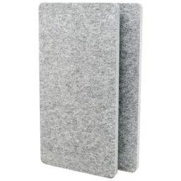 t.akustik PET Wall Absorber 120 SGR Gris plateado