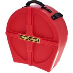 Hardcase 14" Snare Case F.Lined Red Rojo