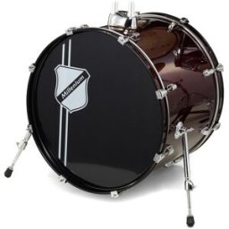Millenium Focus 20"x16" Bass Drum Red Rojo