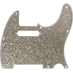 dAndrea T-Pickguard Silver Sparkle Plateado con destellos