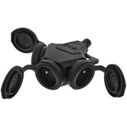 PCE 243711-ssc Taurus2 3Way Socket Negro con cubierta de conector negra