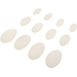 SkyGel Gel Damper Pads white 12 Pack Blanco