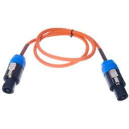 Orange Speaker Cable 1m Naranja