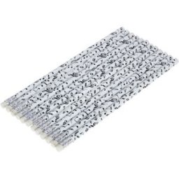 agifty Pencil Notes White Set Of 12 Blanco