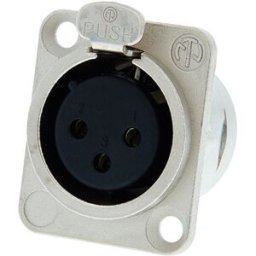 Neutrik NC3 FD-L1 Plata