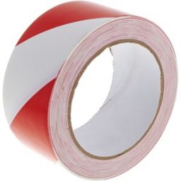 Stairville Warning Tape Red/White Rojo