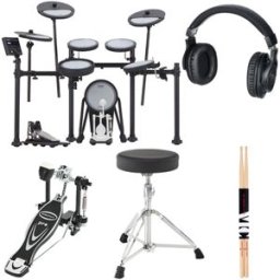Roland VQD106 Drum Kit Bundle Negro