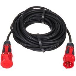 Stairville CEE Cable 16A 2,5mm² 20m Grip Negro
