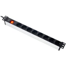 Brennenstuhl Alu Line 8-Way 19" Switch