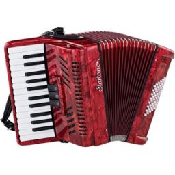 Startone Piano Accordion 48 Red MKII Rojo