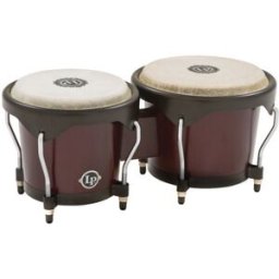 LP 601NY-DW City Series Bongo Set Madera oscura
