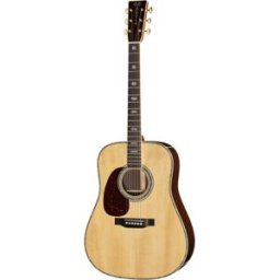 Martin Guitar D41 LH Natural de alto brillo