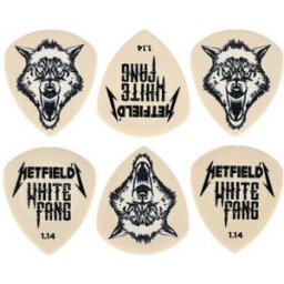 Dunlop Hetfield's White Pick 1,14 Blanco