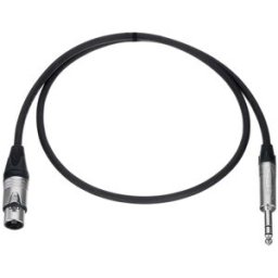 Sommer Cable Stage 22 SGN5-0100-SW Negro