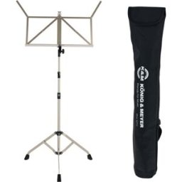 K&M ; 107 Music Stand Nickel Set Níquel