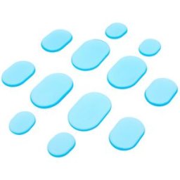 Millenium Gel Damper Pads 12pcs Turquoi. Turquesa