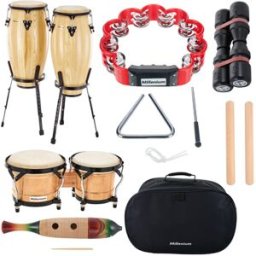 1stClassRock Percussion Starter Set Natur