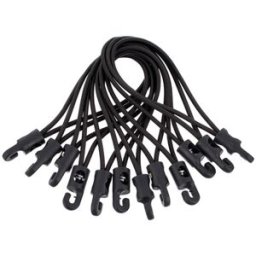Stairville Spannfix XL Ø 6mm black 12 pcs Negro