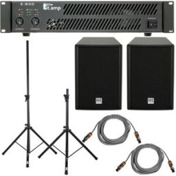 HK Audio Premium PR:O 12 Amp Bundle Gris