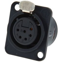 Neutrik NC6 FDL1 B Negro