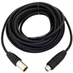 pro snake DMX AES/EBU Cable 10,0 Negro