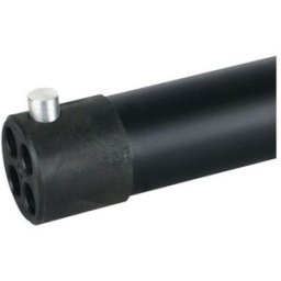 Wentex P&D; Fixed 120cm upright BK Negro lacado al polvo