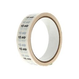 Showtec Markertape PVC 15m white Blanco