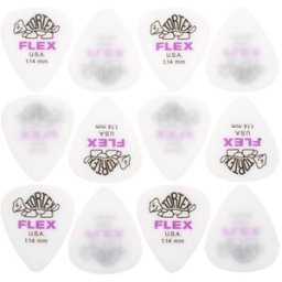 Dunlop Tortex Flex Picks 1,14 12 Blanco