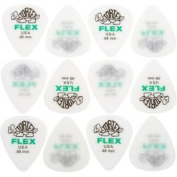 Dunlop Tortex Flex Picks 0,88 12 Blanco