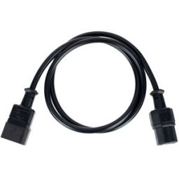 Stairville IEC Patch Cable 1,0m 1,0mm² Negro