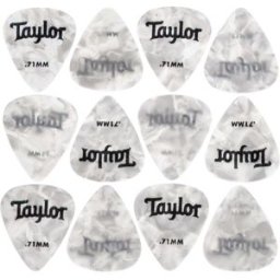 Taylor Celluloid 351 Wht Pearl 0,71 Blanco perlado