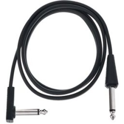 Rockboard Flat Looper/Switch Cable 1 m Negro