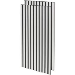 t.akustik Stripe Absorber 120 White Wood Madera blanca
