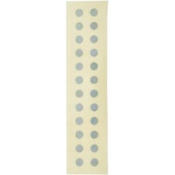 Jockomo 1/8"Side Dot Fret Markers WT Blanco perlado