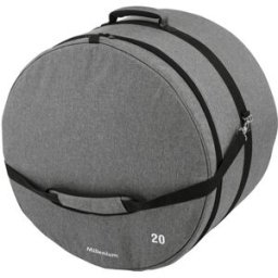 Millenium 20"x14" Elite Bass Drum Bag Gris