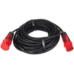Stairville CEE Cable 16A 2,5mm² 25m Grip Negro