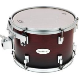DrumCraft Series 6 13"x09" Tom Tom SBR Satin Black To Red Fade