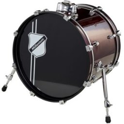 Millenium Focus 18"x14" Bass Drum Red Rojo