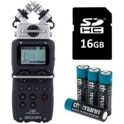 Zoom H5 SD Card 16 GB Bundle Negro