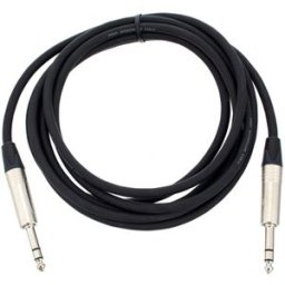 pro snake 17580/3,0 Audio Cable Negro