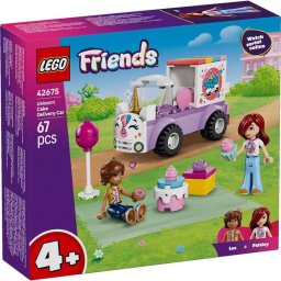 Set de construcción LEGO Friends 42675 Unicornio Kitty y Camión de Tartas 67 piezas
