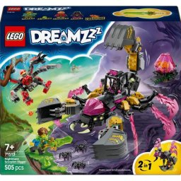 Set de construcción LEGO Dreamzzz 71513 Escorpión Bagger 505 piezas