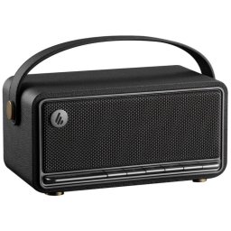 Edifier MP330 Altavoz Portátil Bluetooth Retro Madera MDF Sonido Hi-Res 40W RMS Negro