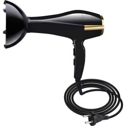 Secador de Pelo de Mano Avizar TX-9267 1500W 2 Temperaturas 1 Velocidad Ajuste de Temperatura Oro y Negro
