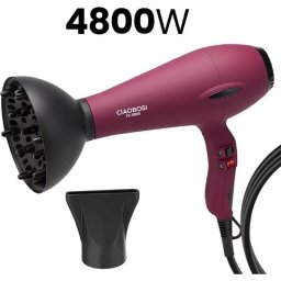 Secador de Pelo Profesional Avizar TX-8080 4800W 2 Temperaturas Alta Potencia Violeta