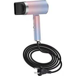 Secador de Pelo Plegable Iónico Avizar TX-8789 1200W Temperatura Ajustable Azul Rosa