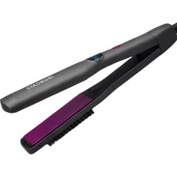Plancha de Pelo Cerámica Avizar TX-8368 Calentamiento Rápido Seco y Húmedo Negro